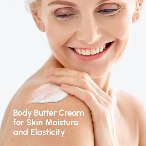 Maree Moisturizer Body Butter Mousse in use